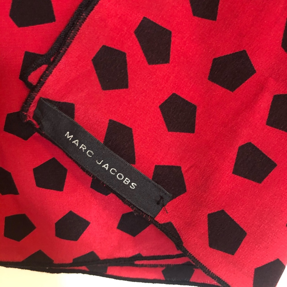 Marc Jacobs printed square scarf - Picture 3 of 3